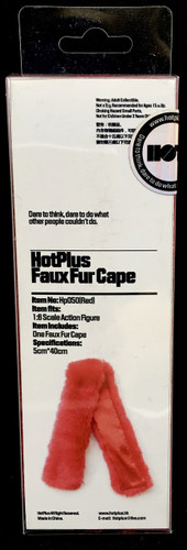 Faux Fur Capes (Red) - Boxed Set