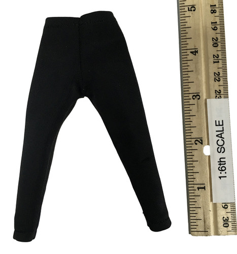 Kingsman: Gazelle - Stretchy Black Pants (May Have Glue where Attached to Prosthetics)