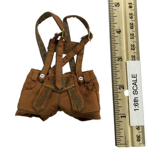 Oktober Girl Shorts Set - Lederhosen (Tan)