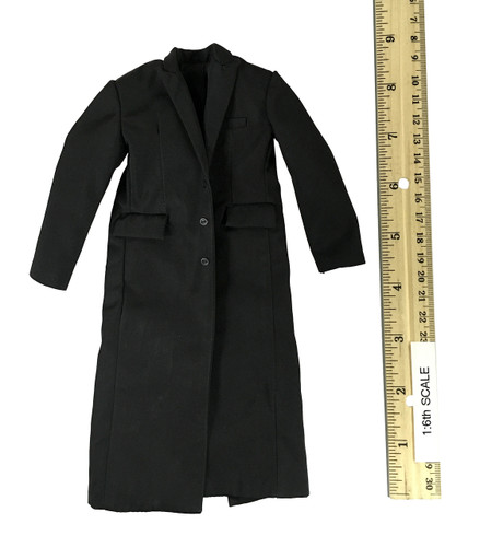 Deputy Town Marshall - Long Black Coat / Duster