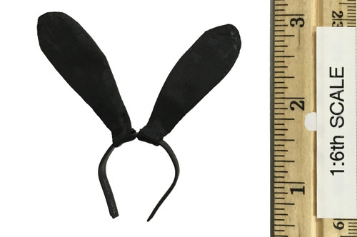 Bunny Girl Waitress Suit Sets - Rabbit Ear Hairpin (Black)