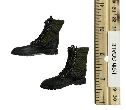 Fighting Girls in Camo - Boots (Green Camo) (No Ball Joints)