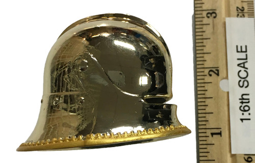 Gothic Armor (Gold) - Helmet (Sallet) (Metal)
