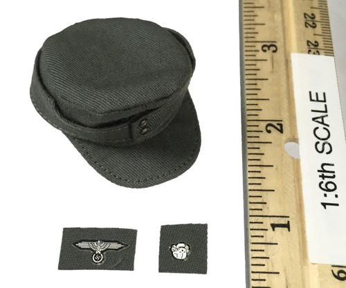 WWII German SS MG42 Machine Gunner - Combat Hat / Field Hat