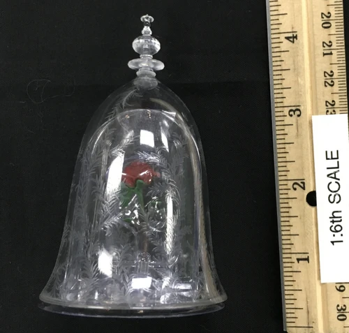 Beauty and The Beast: Belle - Enchanted Rose in Bell Jar