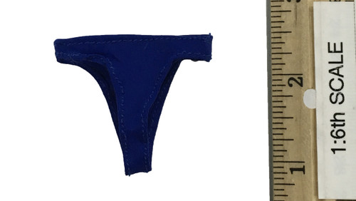 Super Duck Chun Li Cosplay Set - Thong (Blue) Super Duck Chun Li Cosplay Set - Thong (Blue)