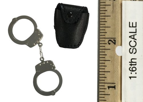 NYPD Emergency Service Unit - Handcuffs w/ Pouch (Metal)