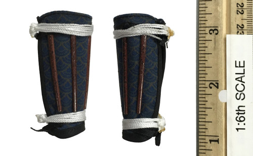 Japanese Ashigaru: Bowman (Yumi) - Leg Armor (Jambeau)