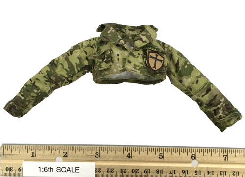 Multicam Female Hunter: War Angel Angela - Camo Crop - Top