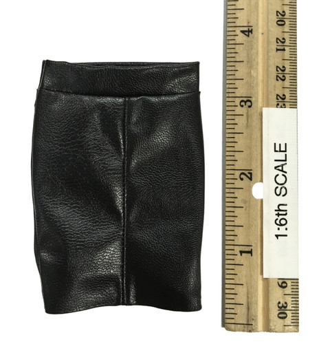 Office Lady Set - Leather Skirt