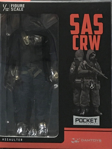 SAS Crew: Assaulter (1/12th Scale) - Boxed Figure