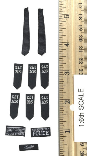 British Metropolitan Police Service Female Officer - Epaulettes & Patches