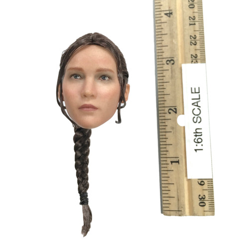 The Hunger Games: Mockingjay - Katniss Everdeen (Red Armor Version) - Head (No Neck Joint)