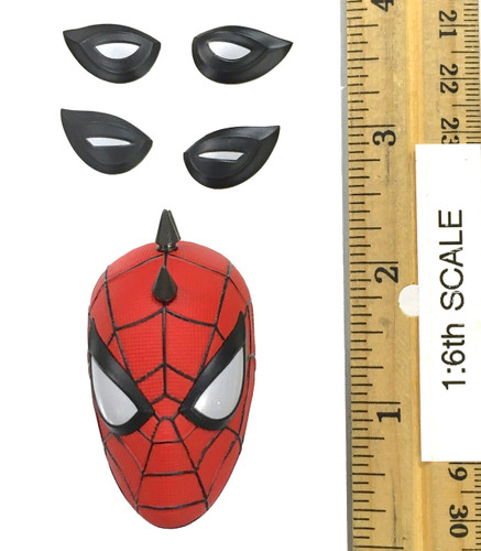 Spider-Man (Spider-Punk Suit) - Head w/ Swappable Eyes (No Neck Joint)