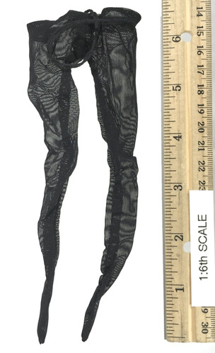Female Trench Coat Sets - Stockings