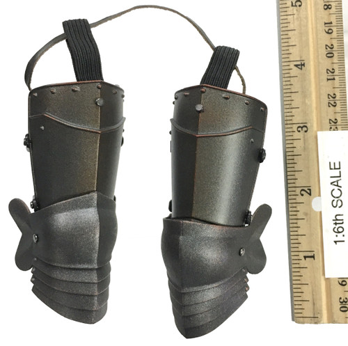 Knights of the Realm: Black Knights (SHCC Exclusive) - Upper Leg & Knee Armor (Metal)