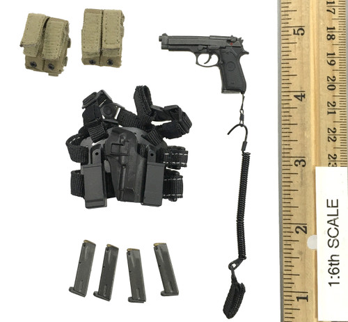 ISOF Saw Gunner - Pistol (M92F) w/ Dropleg Holster