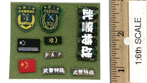 PAP Shannante Team X Falcon Assault Team - Patches