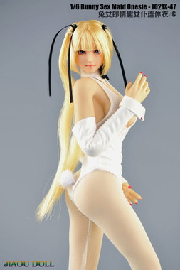 Bunny Sex Maid Onesie - Boxed Set (JD-21X-47C White) - Toy Anxiety