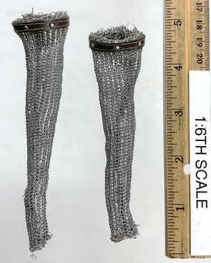 Cold Winter Wolf Berserker - Chainmail Leggings - Toy Anxiety