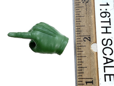 Enigma Villain - Right Green Gloved Pointing Hand - Toy Anxiety