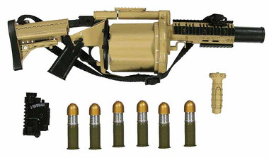 Rifle: ZY Toys Multiple Grenade Launcher MGL Mk14 Short - Black