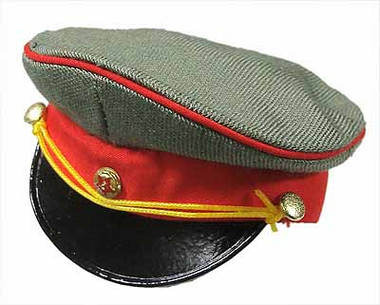Stalin Rabbit Hat Joseph Stalin - Dress Green Visor Hat - Toy Anxiety