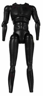 Star Wars: Commander Neyo - Nude Body (Prometheus Black Plastic Design