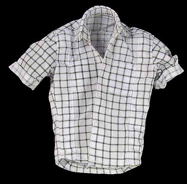 marty mcfly dress shirt Amazon.com: Marty McFly White Checkered Shirt