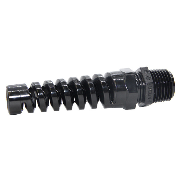 Flex Fitting - 1/2"NPT Blk Connector