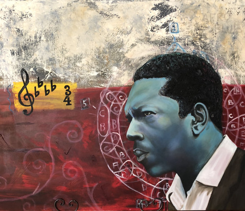 Coltrane- 3ft. x 4ft. -Oil on Canvas