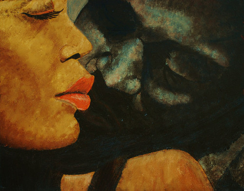 Sweet love- 11x14in. Acrylic on Canvas-NFS