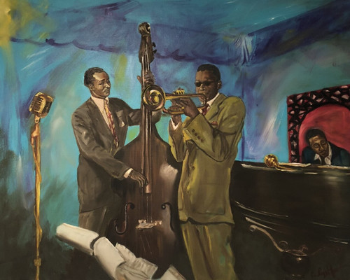 The Miles Trio 16 x 20 in.  Archival Matte Paper $100