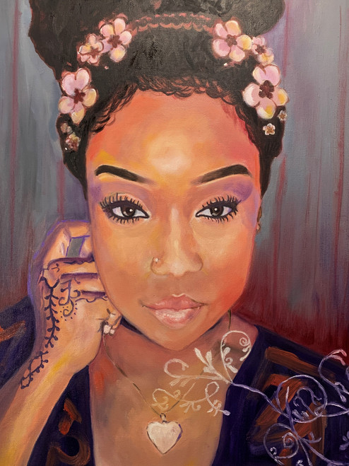 Portrait of Cortori - 16 x 20 in. NFS