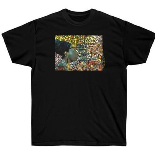DTG Black Gildan 100% Cotton Preshrunk Nina Simone T shirt M, L, XL, XXL,XXXL