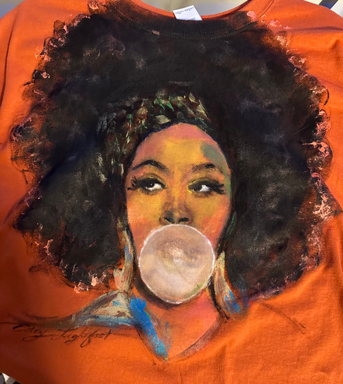 Jilly from Philly - Hand painted T-shirt-=$100