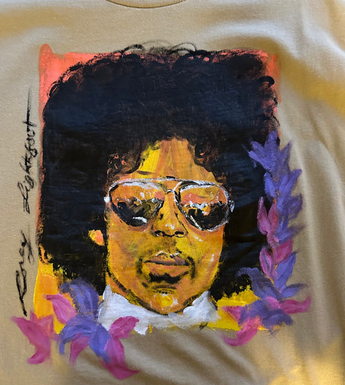 Prince- Unisex hand painted T-shirt 