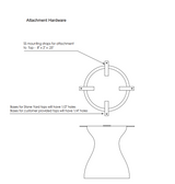 Attachment hardware example
