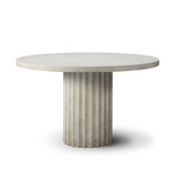 Fluted Table Base
Sku:  B28-R1828
Finish:   Chenza