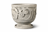 Oaxacan planter with saucer
