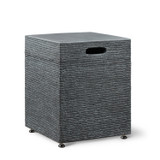 Strato Propane Tank Cover SKU: H48-S1821-TC-FS Finish: Zinc