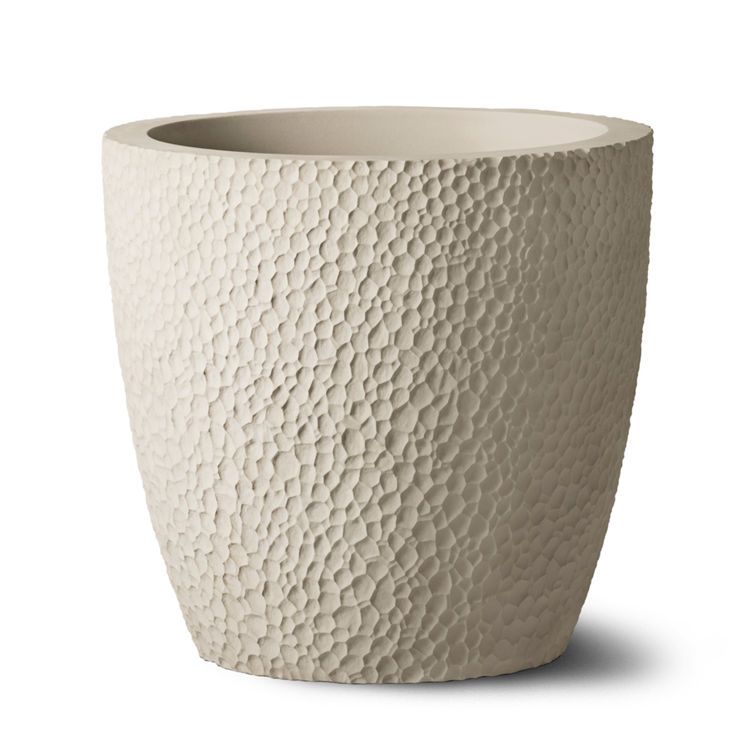Bollé Textured Cast Stone Planter | Stone Yard, Inc.