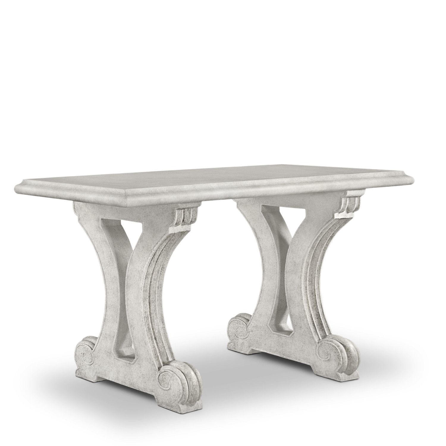 Kiawah Corbel Console Table | GFRC with Hand-Applied Finishes