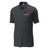 Drury Hockey Embroidered PANTHERS ICE HOCKEY Unisex Performance Polo - Iron Grey