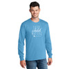 Child Advocacy Center EVERY CHILD MATTERS - WHITE Unisex Basic Long Sleeve Tee - Aquatic Blue