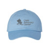Child Advocacy Center GREY LOGO Unstructured Cap - Sky Blue