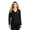 Volt Embroidered Women's Easy Care V-Neck Sweater