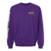 Volt POWERING YOUR POTENTIAL Crewneck Softstyle Sweatshirt - Purple Volt POWERING YOUR POTENTIAL Crewneck Softstyle Sweatshirt - Purple