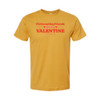 #BookTokBabe FICTIONAL BOYFRIENDS VALENTINE Unisex Ringspun Tee - Ginger