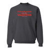 #BookTokBabe FICTIONAL BOYFRIENDS VALENTINE Unisex Crewneck Sweatshirt - Charcoal Grey #BookTokBabe FICTIONAL BOYFRIENDS VALENTINE Unisex Crewneck Sweatshirt - Charcoal Grey